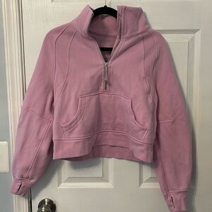 COPY - Lululemon Vitapink Scuba Oversized Half Zip